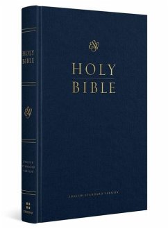 ESV Church Bible, Large Print (Hardcover, Blue) - Esv Bibles