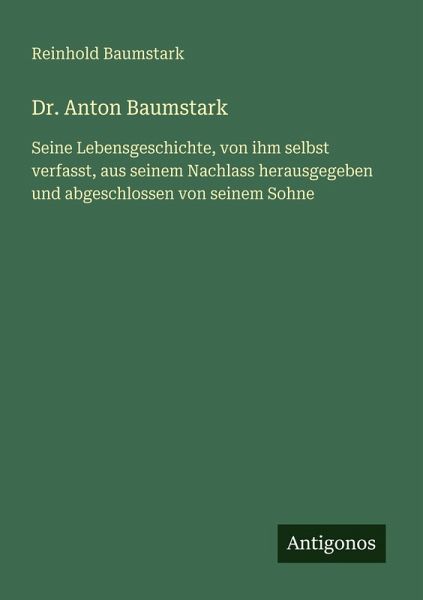 Dr. Anton Baumstark