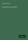 Die operis novi nunciatio Die operis novi nunciatio