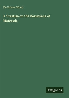 Cover A Treatise on the Resistance of Materials