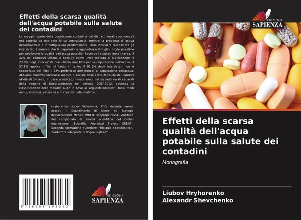 Effetti della scarsa qualità dell'acqua potabile sulla salute dei contadini