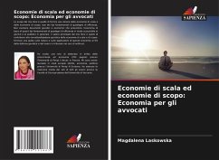 Cover Economie di scala ed economie di scopo: Economia per gli avvocati