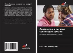 Consulenza a persone con bisogni speciali - Albert, Rev. Amb. Green