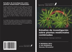 Cover Estudios de investigación sobre plantas medicinales combinadas