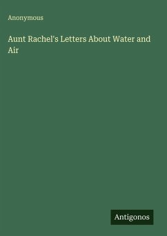 Cover Aunt Rachel's Letters About Water and Air