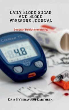 Cover Daily Blood Sugar and Blood Pressure Journal