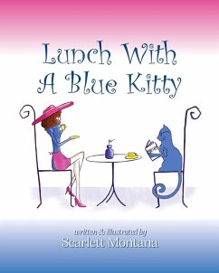 Cover Lunch With A Blue Kitty