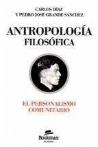 Cover ANTROPOLOGIA FILOSOFICA