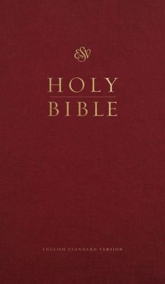 Cover ESV Church Bible, Large Print (Hardcover, Burgundy)