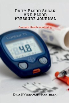 Cover Daily Blood Sugar and Blood Pressure Journal