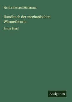 Cover Handbuch der mechanischen Wärmetheorie