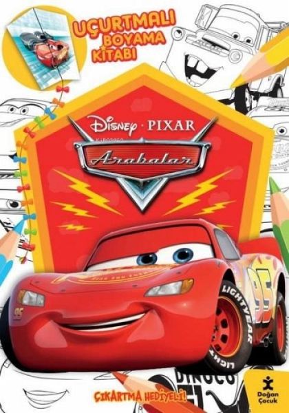 Disney Pixar - Ucurtmali Boyama Kitabi - Cikartma Hediyeli Disney Pixar - Ucurtmali Boyama Kitabi - Cikartma Hediyeli