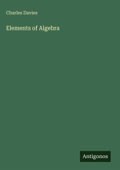 Cover Elements of Algebra
