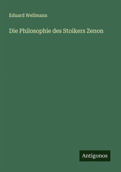 Cover Die Philosophie des Stoikers Zenon