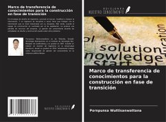 Cover Marco de transferencia de conocimientos para la construcción en fase de transición