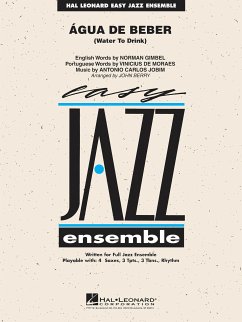 Cover Antonio Carlos Jobim, Agua de Beber (Water to Drink) Jazz Ensemble Set+Audio-Online