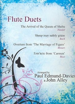 Cover Flute Duets for 2 flutes and piano score and parts