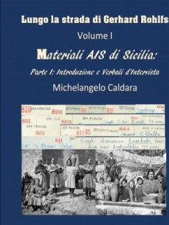 Cover Lungo la strada di Gerhard Rohlfs (Volume I)