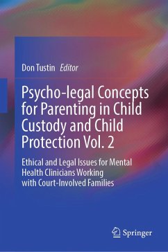 Cover Psycho-legal Concepts for Parenting in Child Custody and Child Protection Vol. 2 (eBook, PDF)