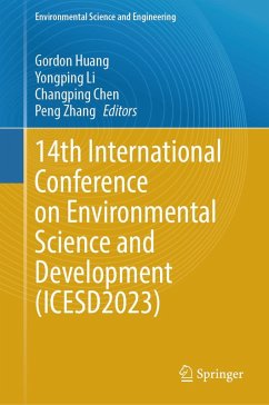 14th International Conference on Environmental Science and Development (ICESD2023) (eBook, PDF)