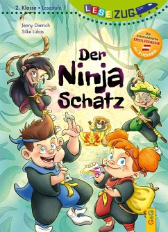 LESEZUG/2. Klasse - Lesestufe 1: Der Ninja-Schatz - Dietrich, Jenny