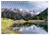 Symphonie der Natur (Tischkalender 2025 DIN A5 quer), CALVENDO Monatskalender