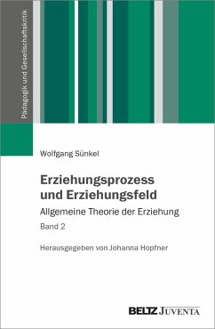 Cover Erziehungsprozess und Erziehungsfeld