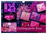 Lieblingsfarbe Rosa - mit coolen Sprüchen (Wandkalender 2025 DIN A4 quer), CALVENDO Monatskalender Lieblingsfarbe Rosa - mit coolen Sprüchen (Wandkalender 2025 DIN A4 quer), CALVENDO Monatskalender