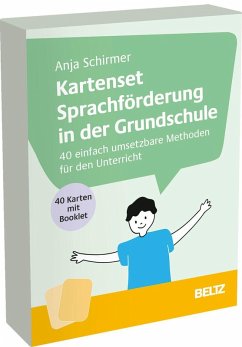 Cover Kartenset Sprachförderung in der Grundschule
