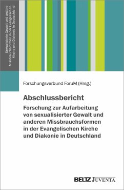 Cover Abschlussbericht - Forschung zur Aufarbeitung von sexualisierter Gewalt und anderen Missbrauchsformen in der Evangelischen Kirche und Diakonie in Deutschland