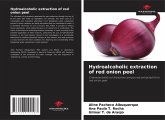 Hydroalcoholic extraction of red onion peel Hydroalcoholic extraction of red onion peel
