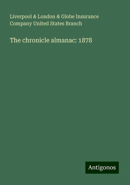 The chronicle almanac: 1878