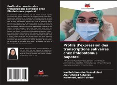 Cover Profils d'expression des transcriptions salivaires chez Phlebotomus papatasi