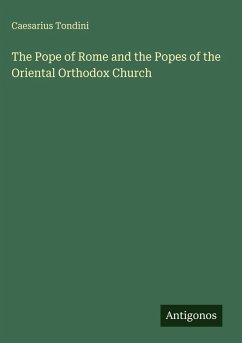 Cover The Pope of Rome and the Popes of the Oriental Orthodox Church