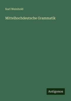 Cover Mittelhochdeutsche Grammatik