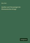 Quellen und Chronologie der Kleomenischen Kriege