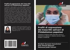 Cover Profili di espressione dei trascritti salivari di Phlebotomus papatasi