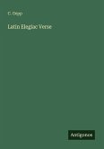 Latin Elegiac Verse