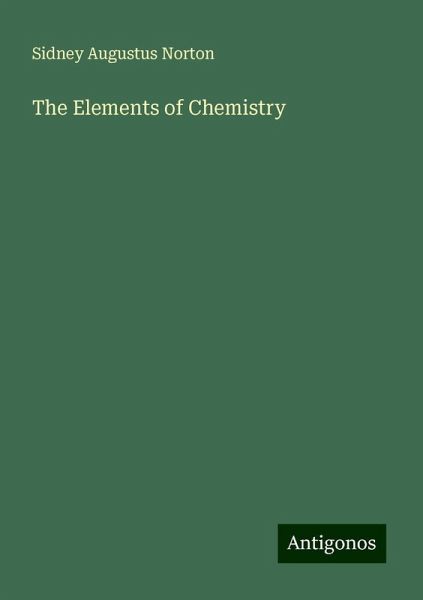 The Elements of Chemistry