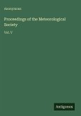 Proceedings of the Meteorological Society