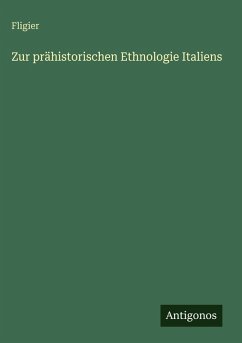 Cover Zur prähistorischen Ethnologie Italiens
