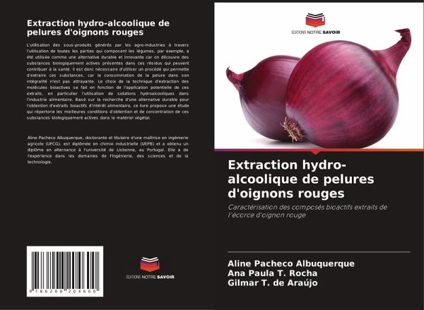 Extraction hydro-alcoolique de pelures d'oignons rouges Extraction hydro-alcoolique de pelures d'oignons rouges