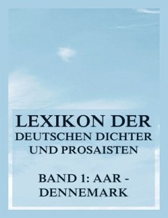 Cover Lexikon der deutschen Dichter und Prosaisten vom Beginn des 19. Jahrhunderts bis zur Gegenwart