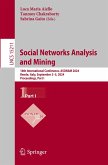 Social Networks Analysis and Mining Social Networks Analysis and Mining