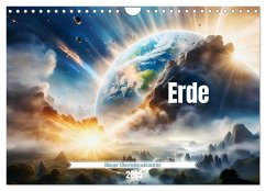 Erde - Blauer Überlebenskünstler (Wandkalender 2025 DIN A4 quer), CALVENDO Monatskalender