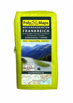 Cover FolyMaps Motorradkarten Frankreich Süd