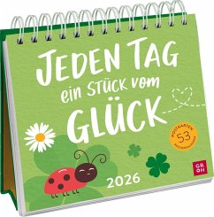 Cover Postkartenkalender 2026: Jeden Tag ein Stück vom Glück