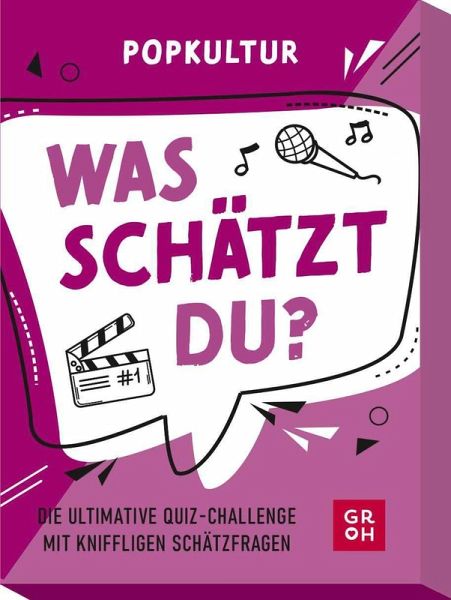 Was schätzt du? - Popkultur Was schätzt du? - Popkultur