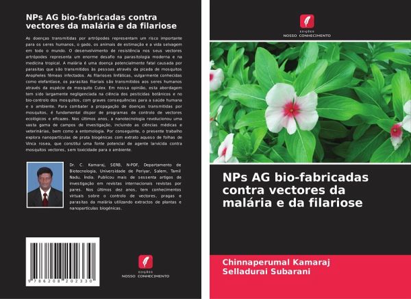 NPs AG bio-fabricadas contra vectores da malária e da filariose