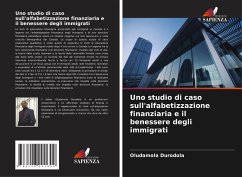 Cover Uno studio di caso sull'alfabetizzazione finanziaria e il benessere degli immigrati